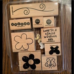 Love Without End rubber stamp